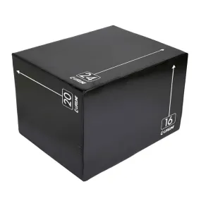 3-in-1 Small Foam Plyo Box  - 16", 20", 24"