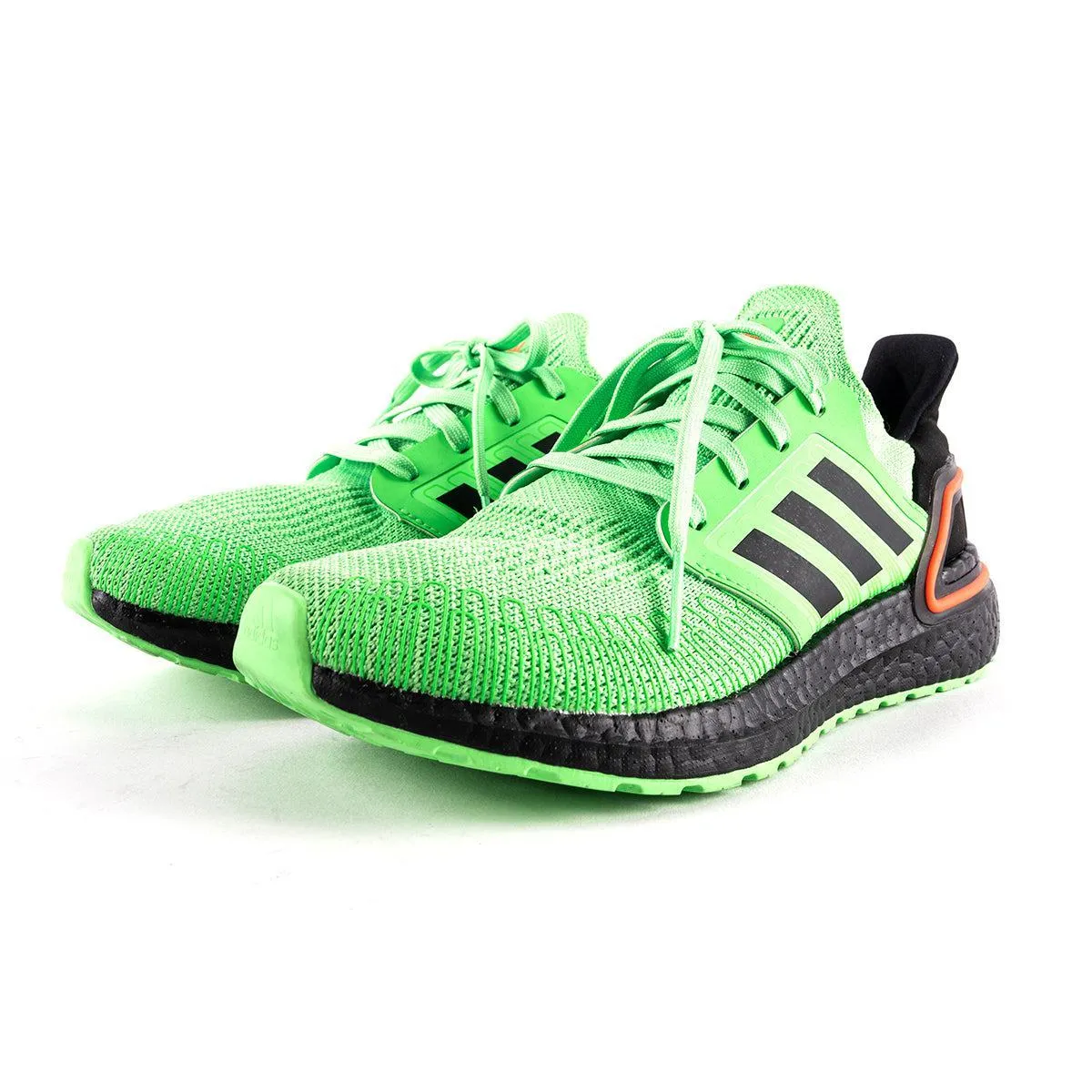 Adidas Ultraboost 20 Sport Shoes Fabric Green Colour For Women