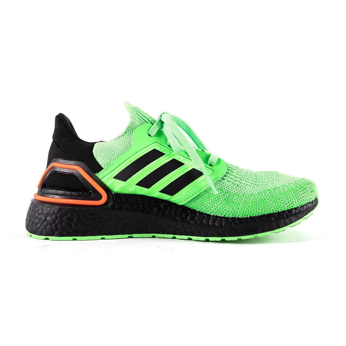 Adidas Ultraboost 20 Sport Shoes Fabric Green Colour For Women