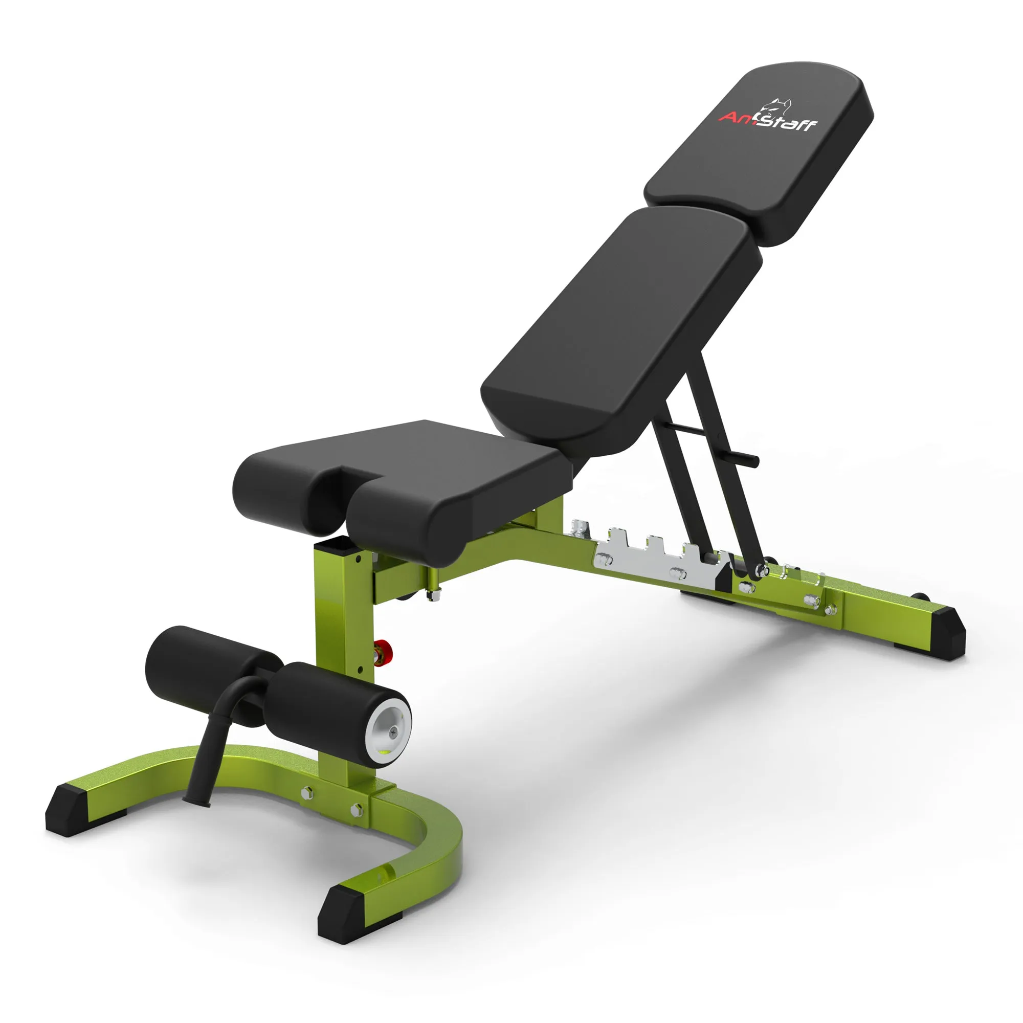 AmStaff Fitness TS009 Premium Multi-FID Bench - Green