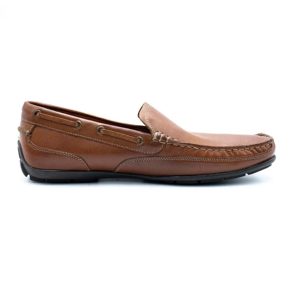 Bass Slipon Loafers Leather Brown Colour For Men