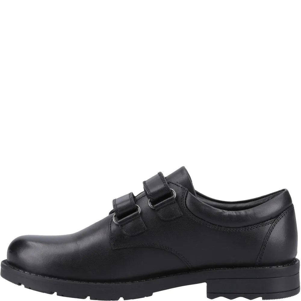 Black Barry XL Senior School Shoes