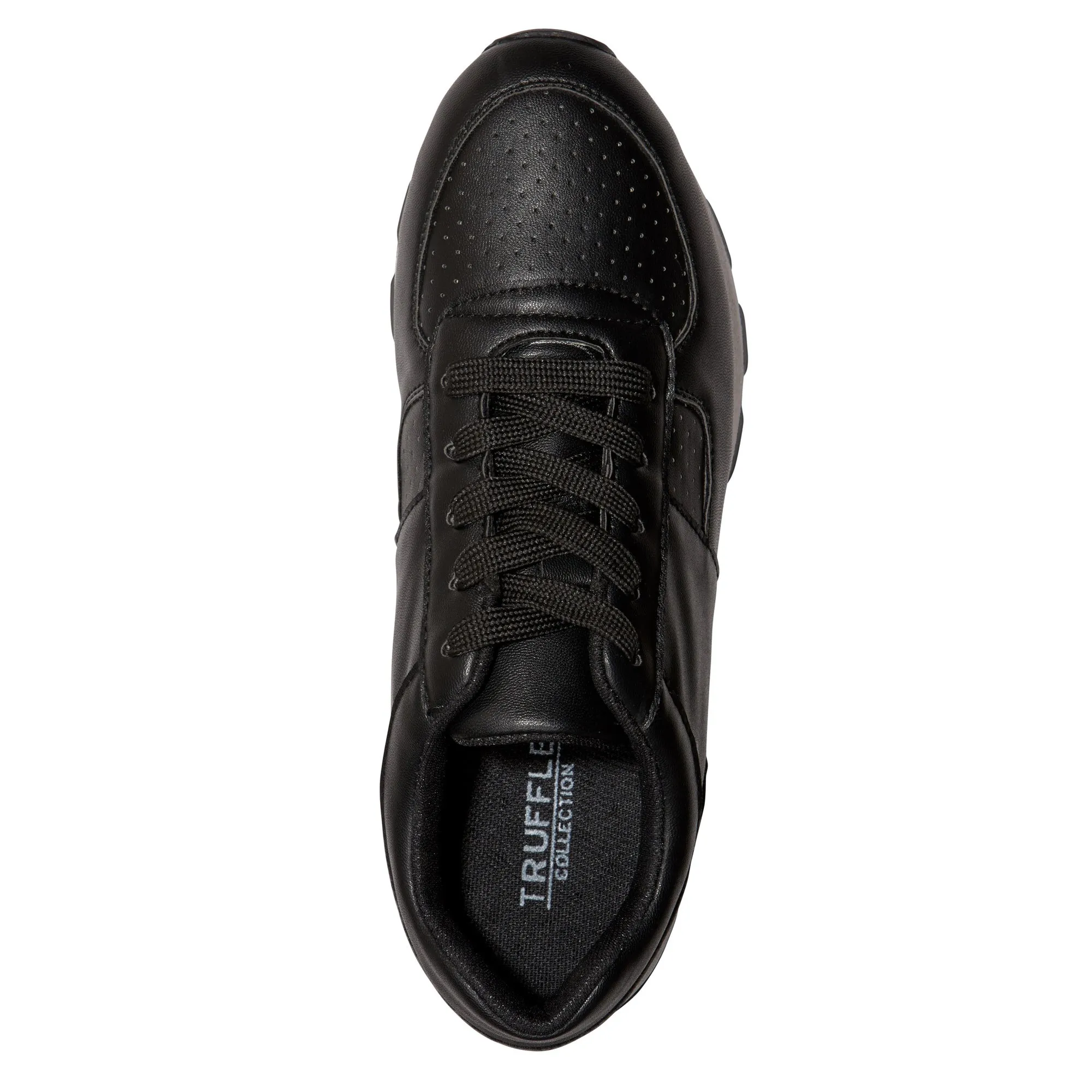 Black Lace Up Trainer