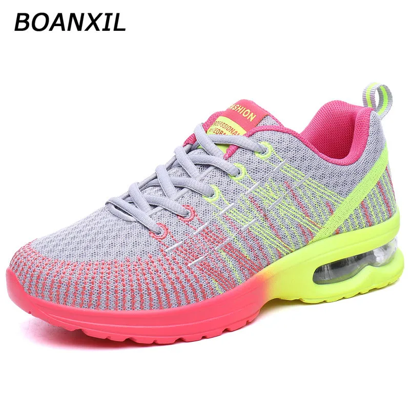 BOANXIL Running Shoes for Women Outdoor Breathable Fashion Womens Jogging Shoes