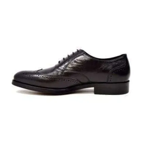 British Walkers Adam Men's Black Leather Loafers