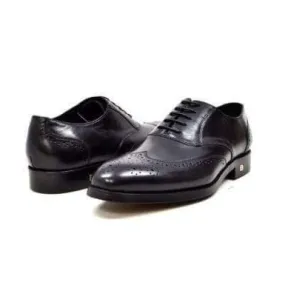 British Walkers Adam Men's Black Leather Loafers