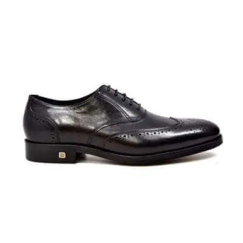 British Walkers Adam Men's Black Leather Loafers