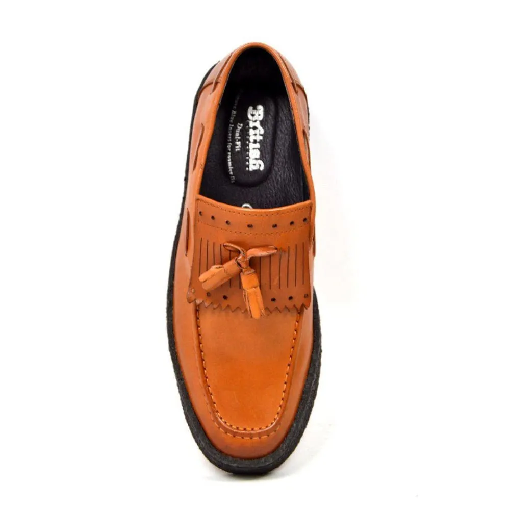 British Walkers Playboy Cruise Men's Leather Oxfords