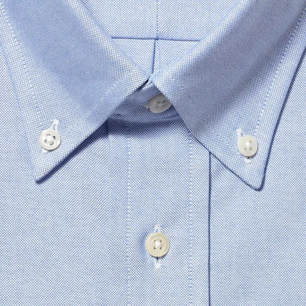 Button Down Oxford Blue