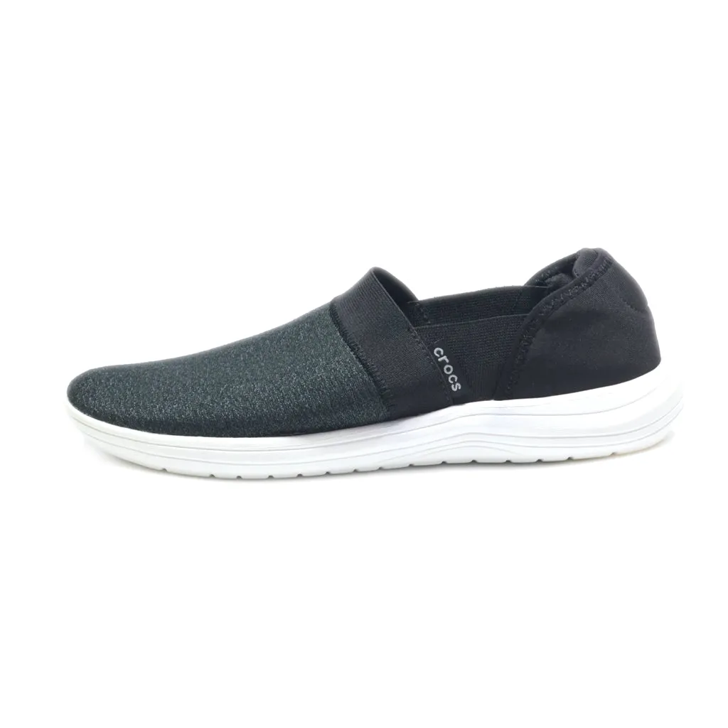 Crocs Trainers & Sneakers Leather Black Colour For Women