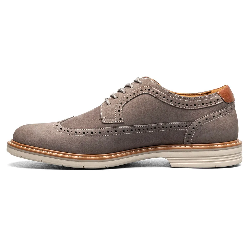 Florsheim Norwalk Wingtip Oxford Men’s Grey Casual Shoes