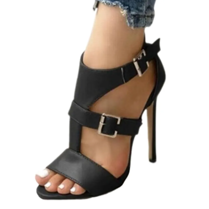 Funki Buys | Shoes | Women's Gladiator High Heel Stiletto Sandals