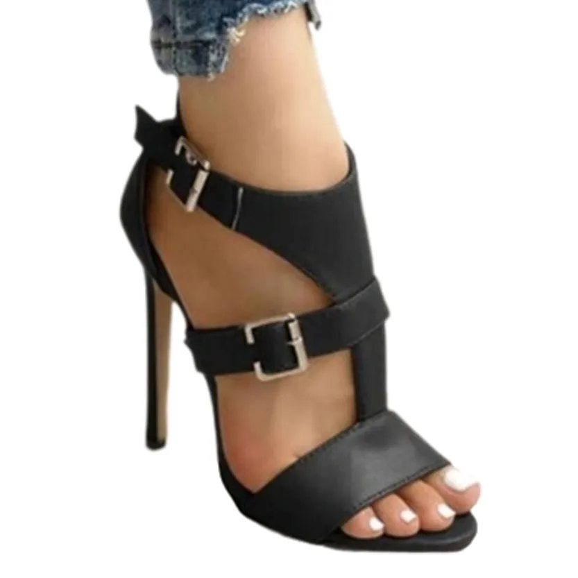 Funki Buys | Shoes | Women's Gladiator High Heel Stiletto Sandals