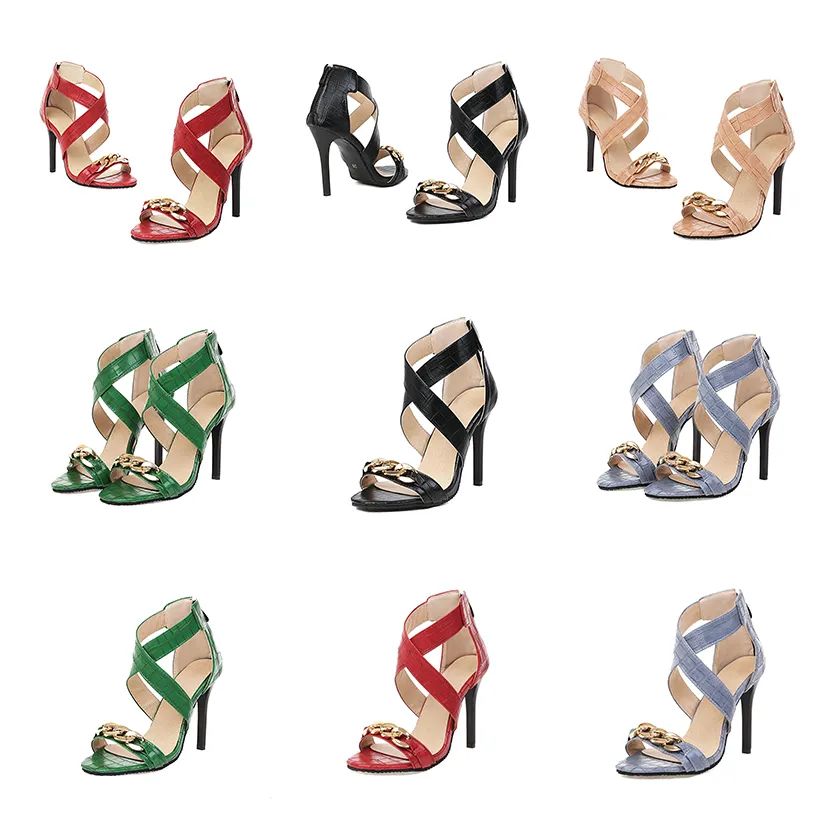 Funki Buys | Shoes | Women's Strappy Gladiator Stiletto Sandals