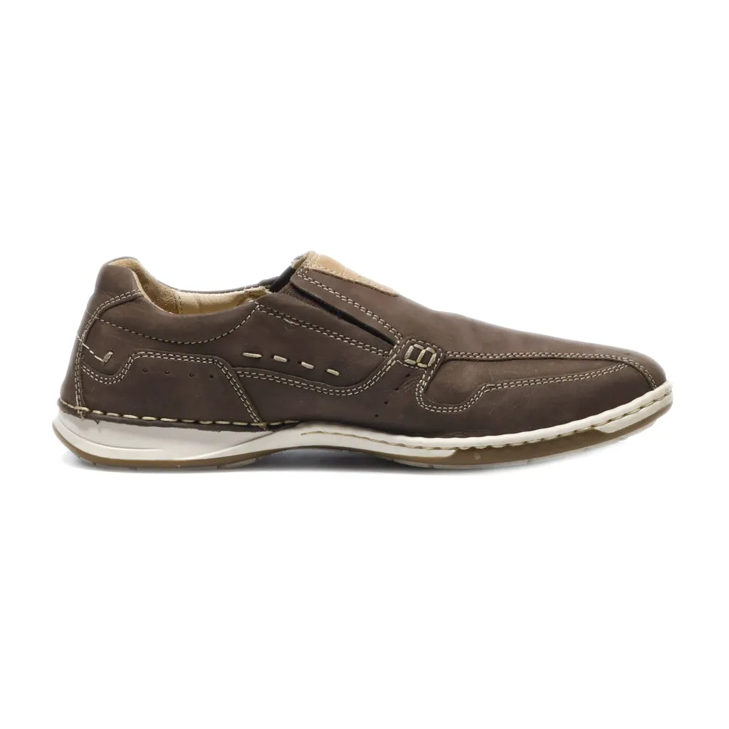 Gallus Loafers Leather Brown Colour For Women