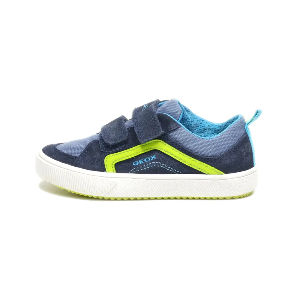 Geox Sneakers Suede Blue Colour For Kids