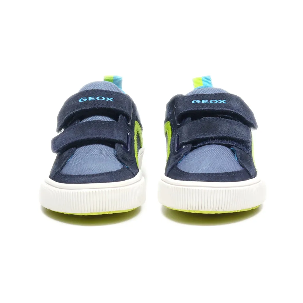 Geox Sneakers Suede Blue Colour For Kids