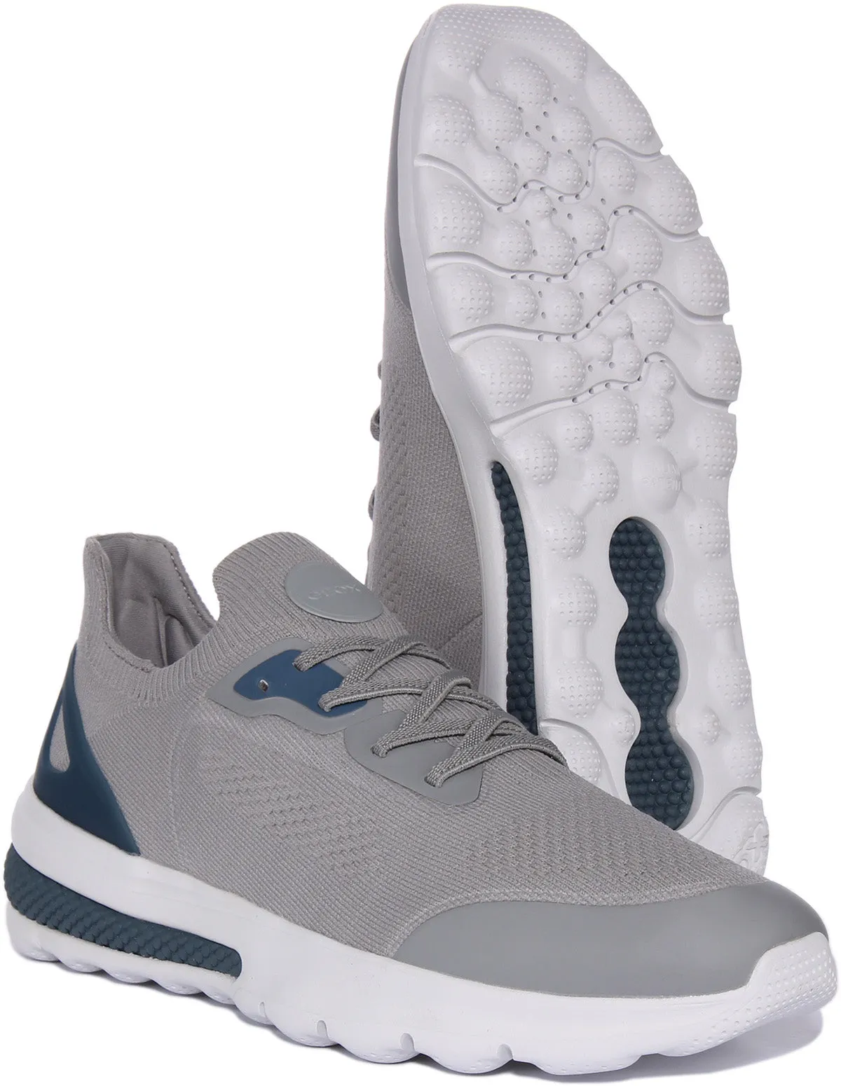 Geox U Spherica Active In Light Grey For Men