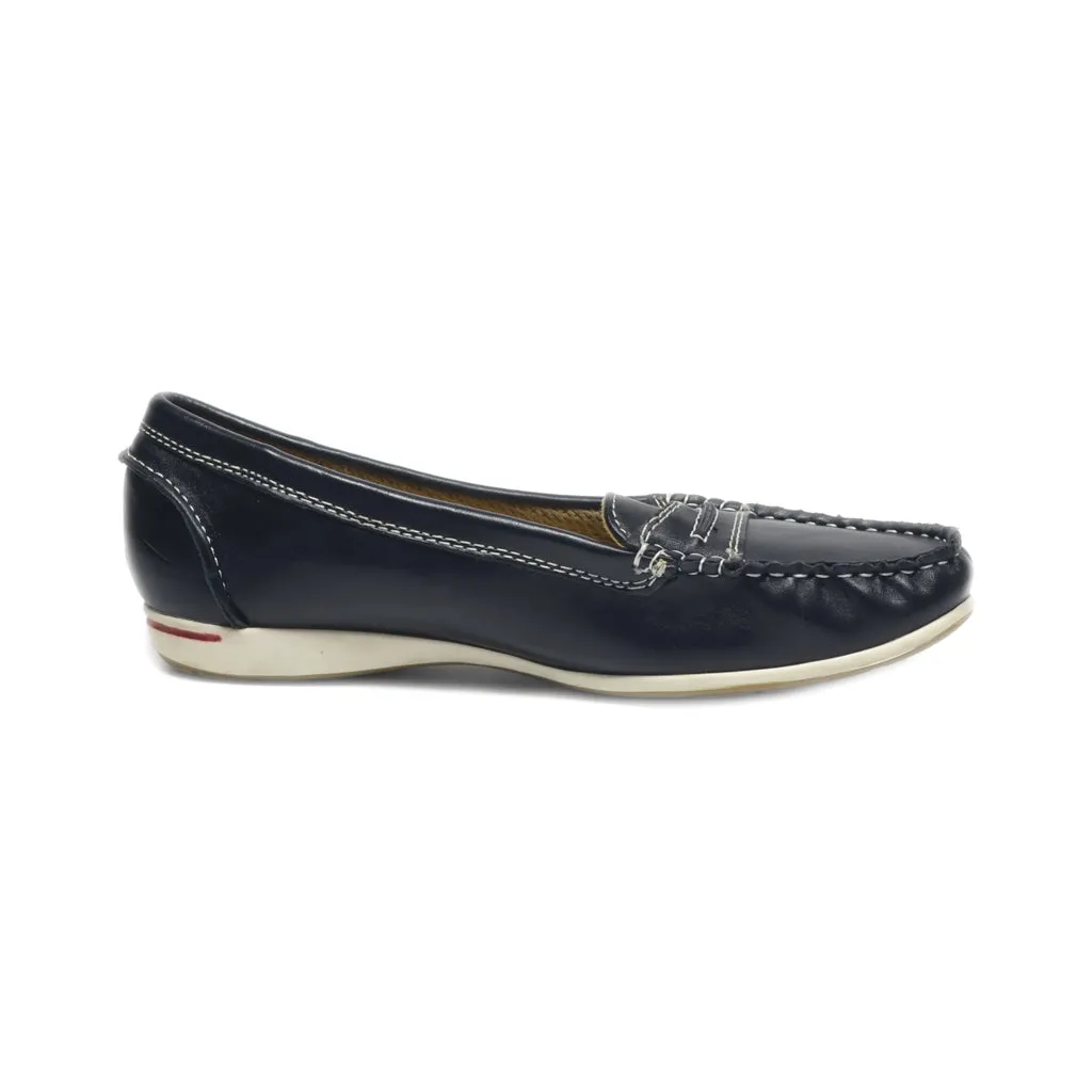 Graceland None Loafers Leather Black Colour For Women