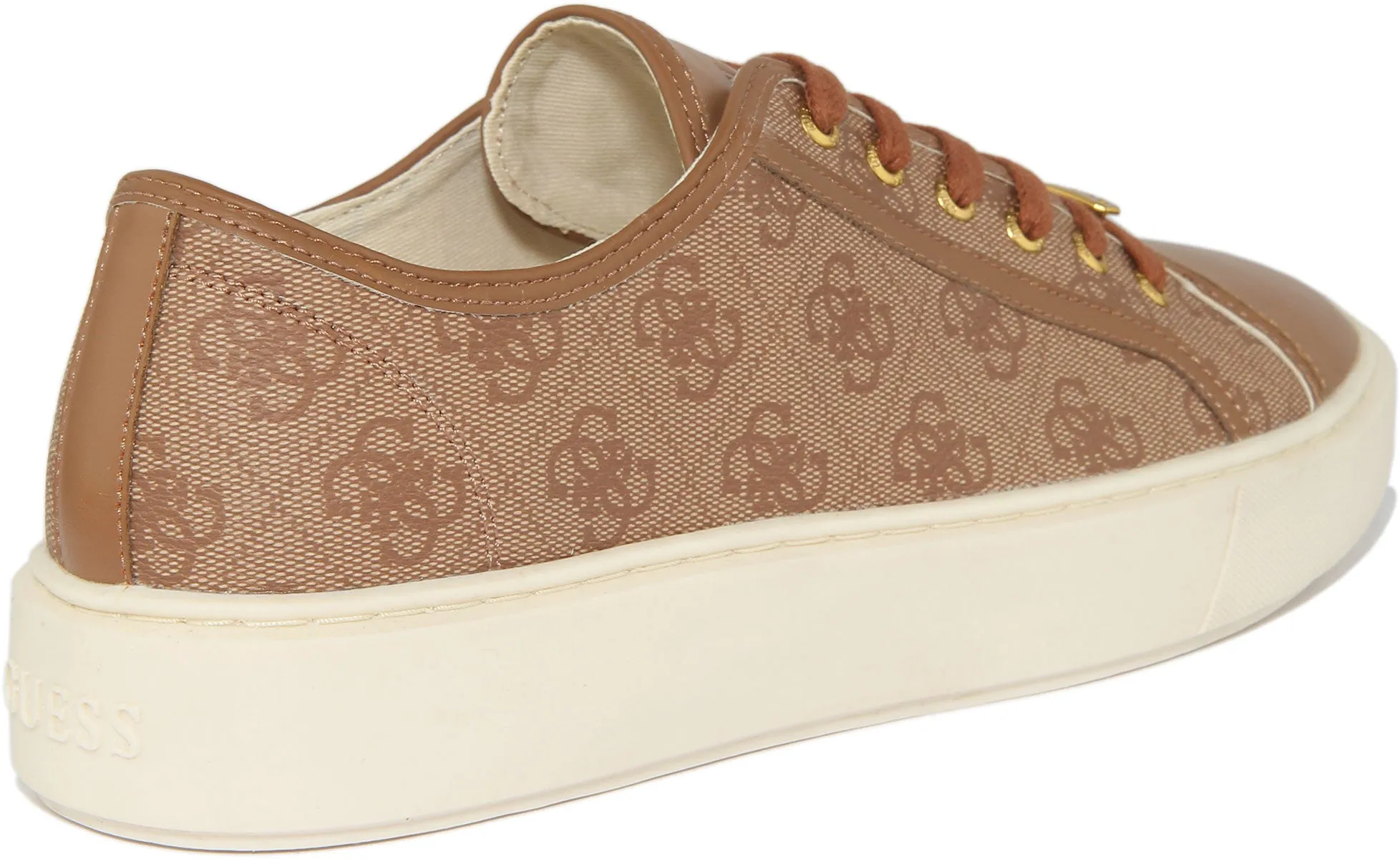 Guess Vice 4G In Beige Print For Men