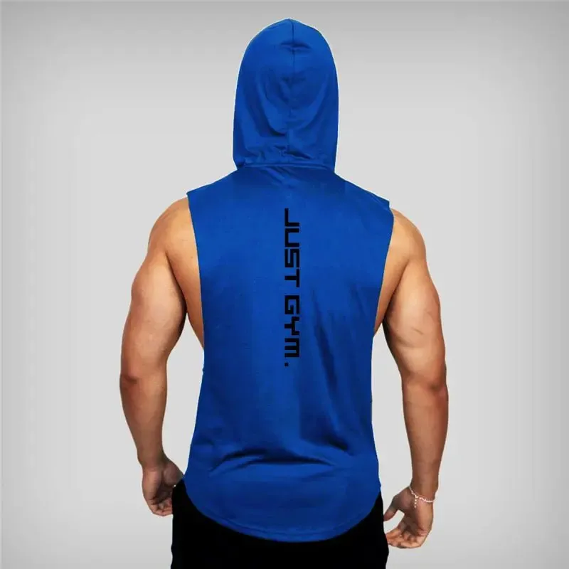 Gym Hoodies Tank Top for Men – Stylish & Comfortable Workout Shirt