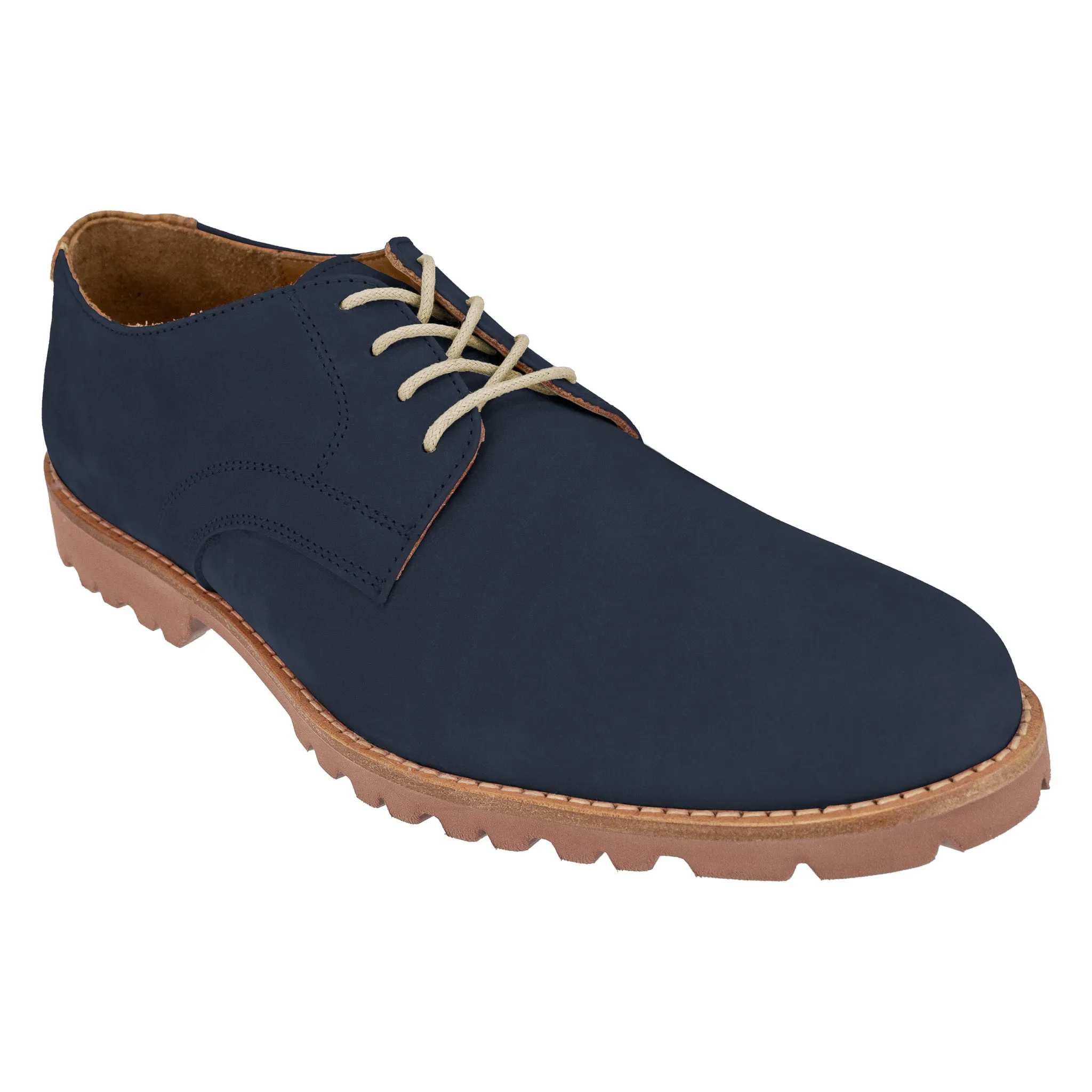 Haspel x T.B. Phelps Navy Otis Nubuc Sport Oxford