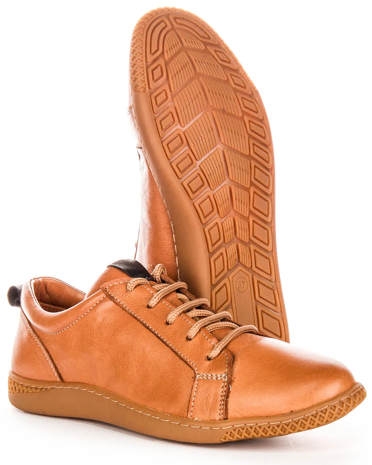 Justinreess England Softy 7 In Tan For Women