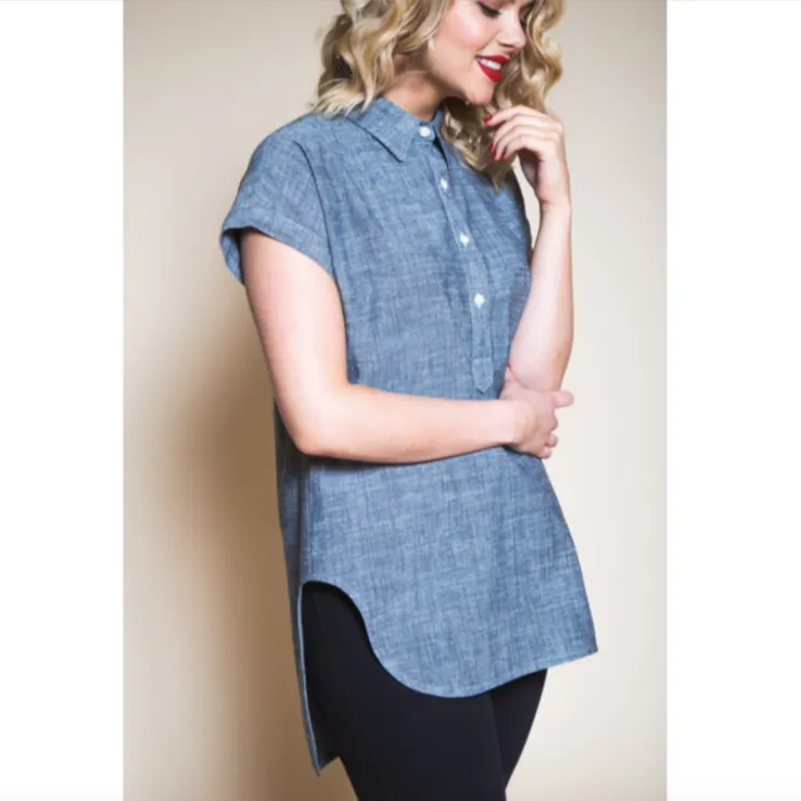 Kalle Shirt & Shirtdress Pattern