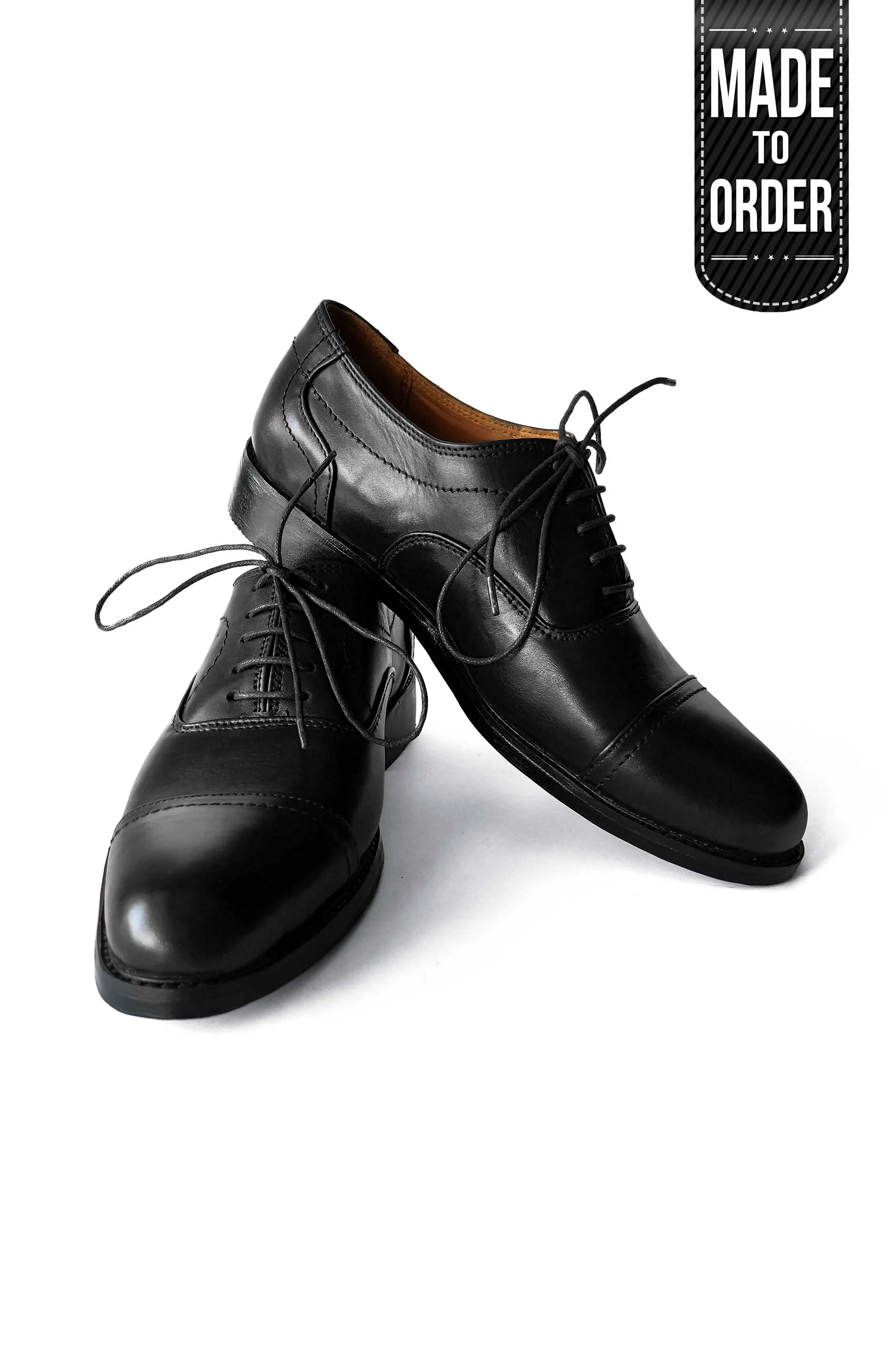 Kordovan's Premium Oxford Leather Shoes // Black