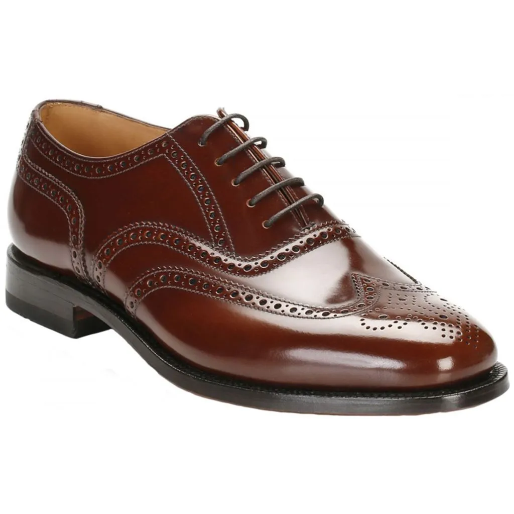 Loake Mens Shoes 202 Casual Smart Lace-Up Closed-Toe Formal Leather - UK 12