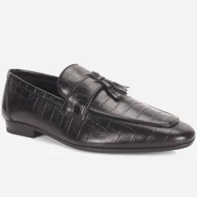 Men "KEITH" Leather Formal Dress Slip-On Shoes