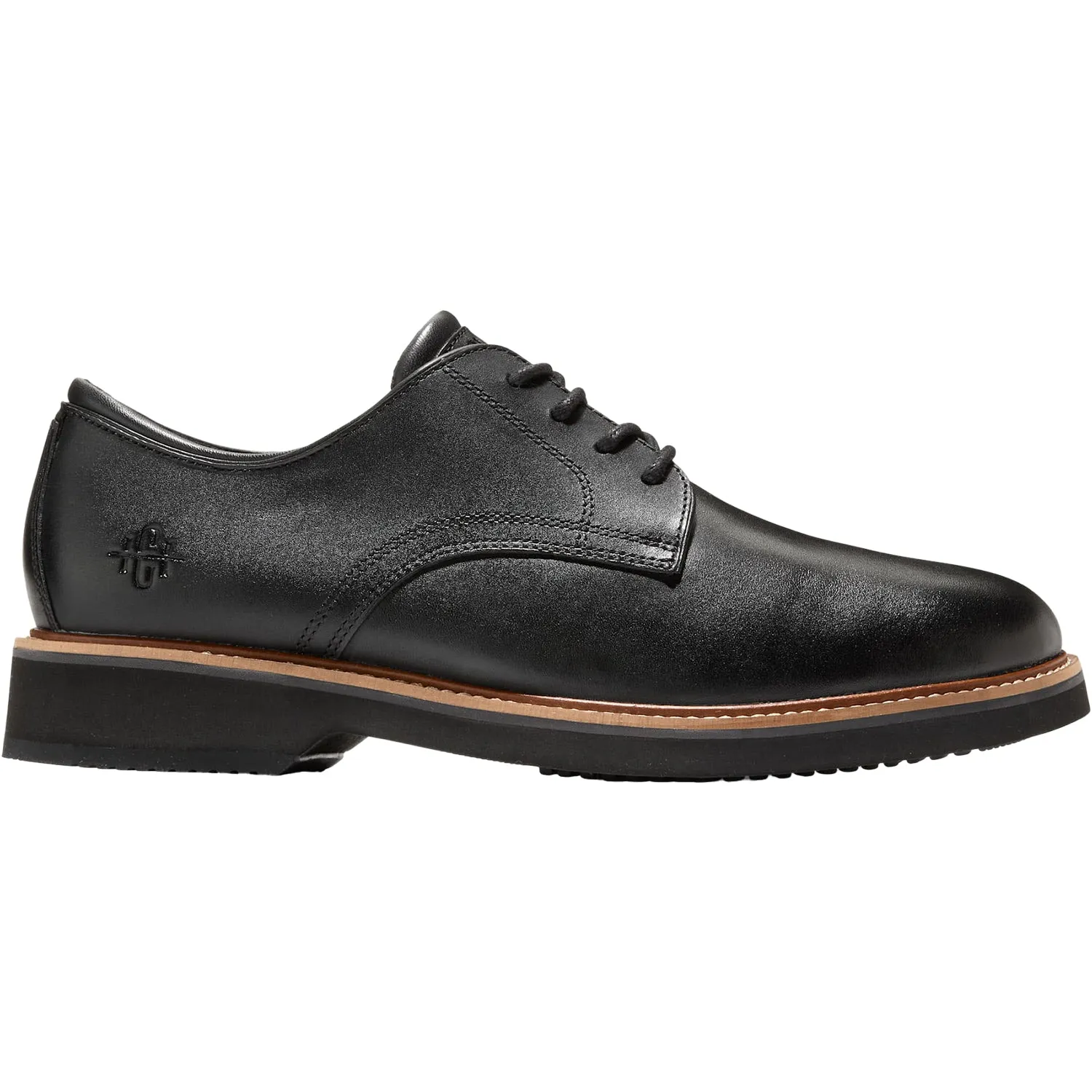 Men's Cole Haan American Classics Montrose Plain Toe Oxford Black/Dark Chocolate Leather