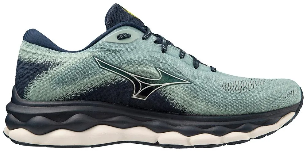 Mizuno Men's Wave Sky 7 - Mineral Blue/Snow White