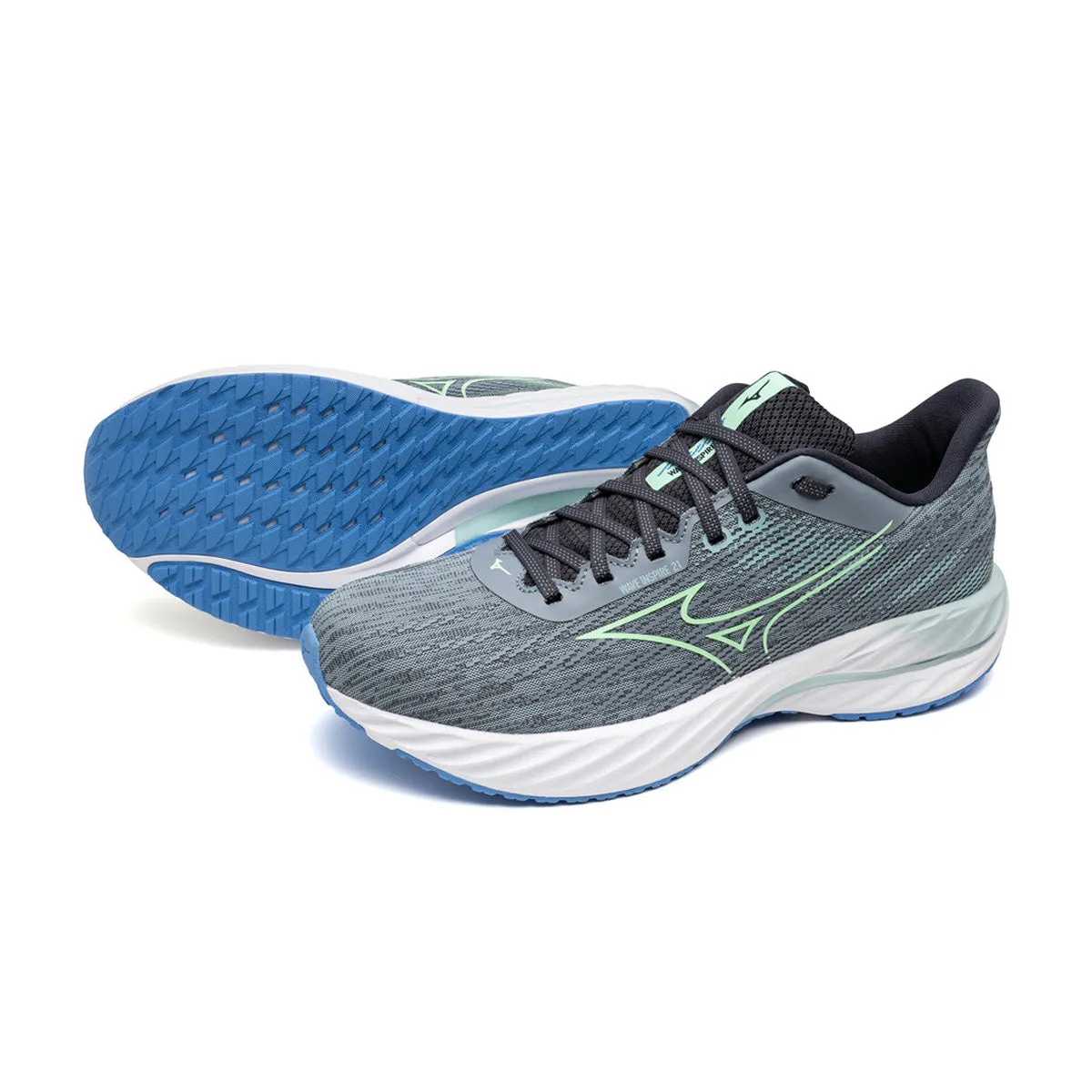 Mizuno Wave Inspire 21 Mens | Tradewinds/neo Mint/frontier Blue