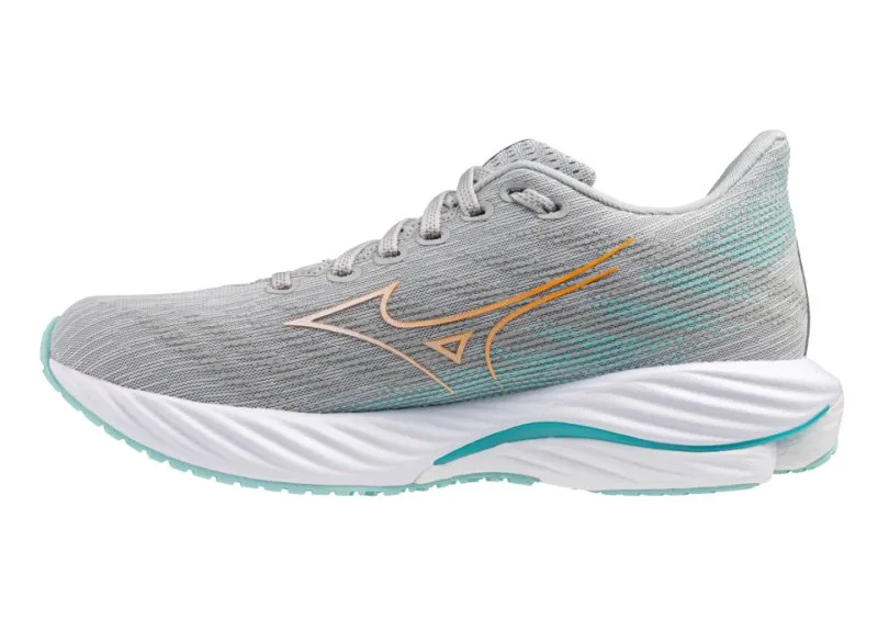 Mizuno Women's Wave Rider 28 - Harbor Mist/White