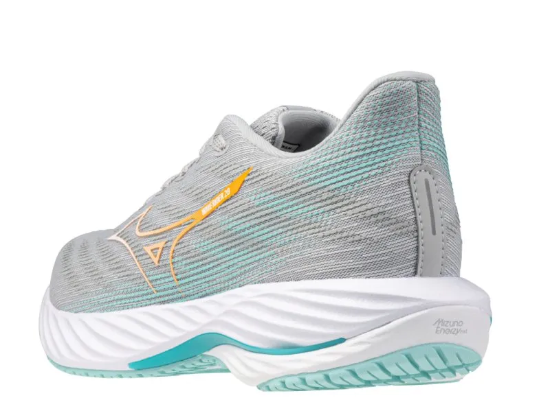 Mizuno Women's Wave Rider 28 - Harbor Mist/White