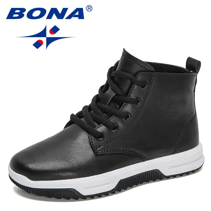 New Designers Running Shoes Boy Leather Teenager Shoes