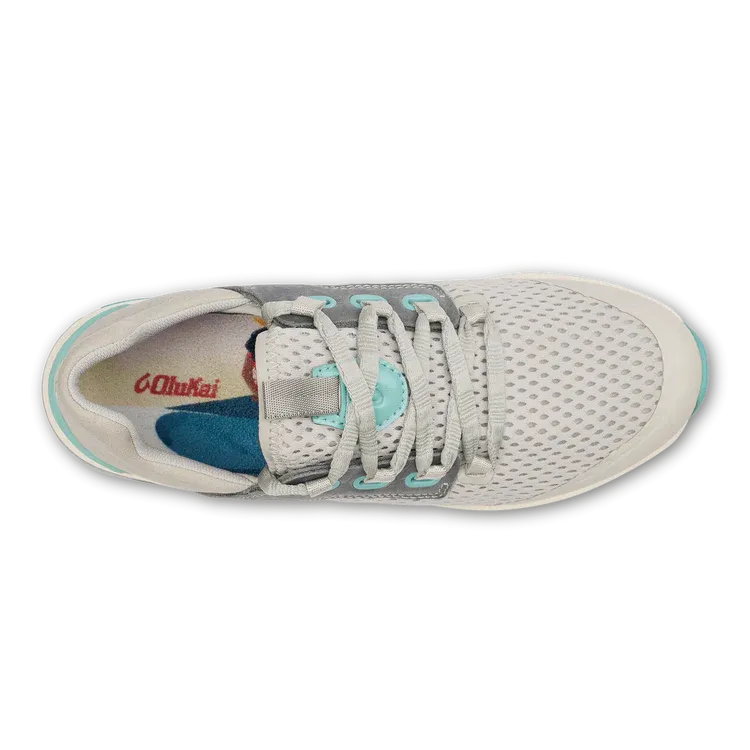 Olukai Women's Wailuku Walking Sneaker - Mist Grey/Mist Grey 20478-DWDW