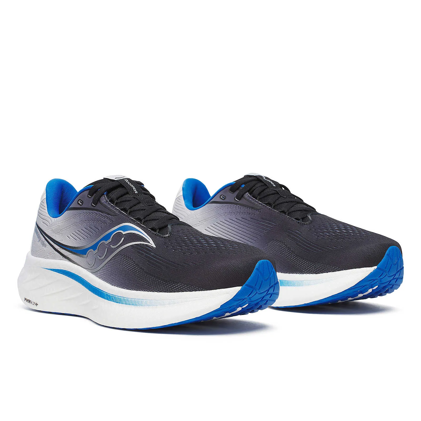 Saucony Ride 18 (Black/Skydiver) - Men’s