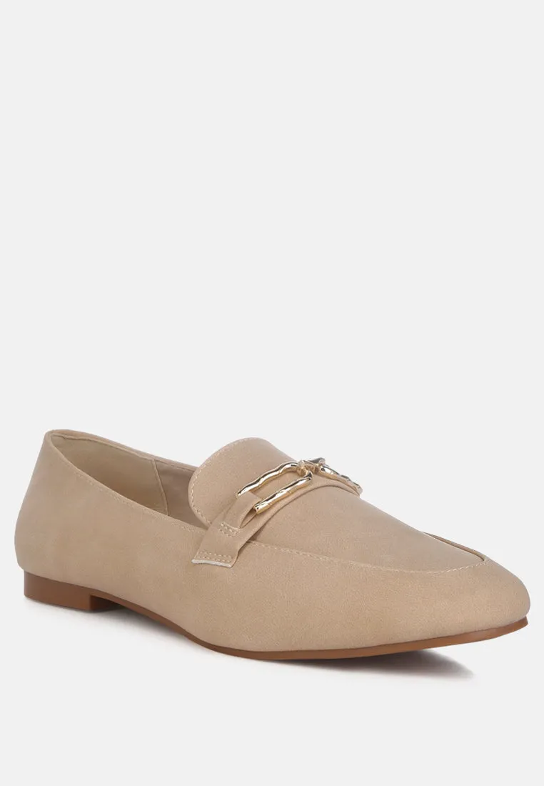 Tassilo Timeless Faux Leather Horsebit Loafers