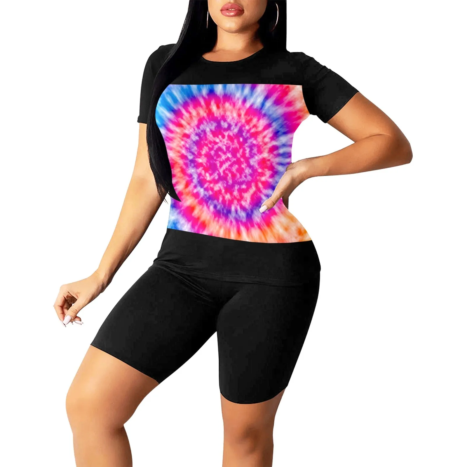 Tie Dye Women's Workout Set