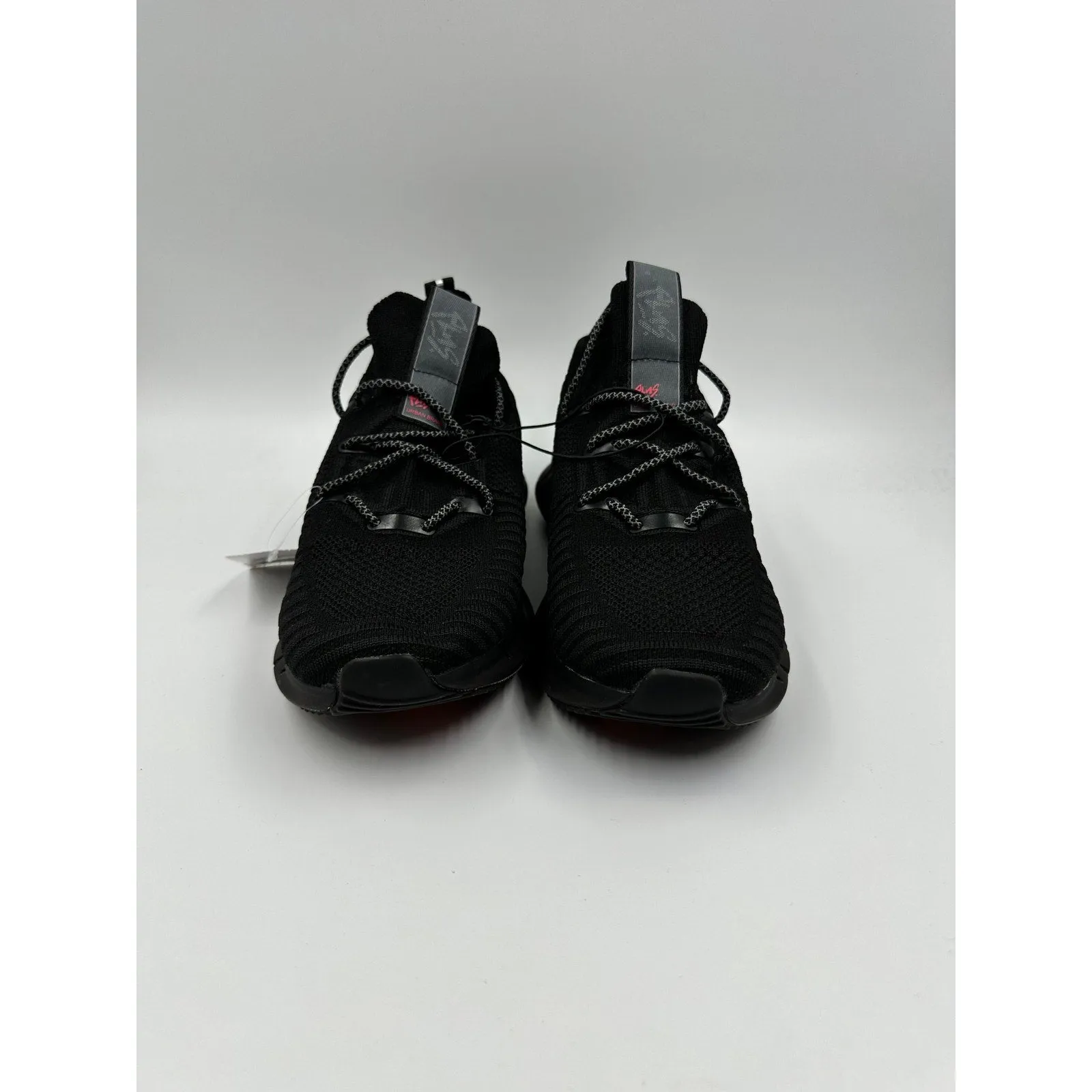 Women's Size 7.5, Black Knit Slip-on Yeezy Style Sneakers with Ultra foam Sole